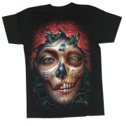 Camiseta catrina calavera