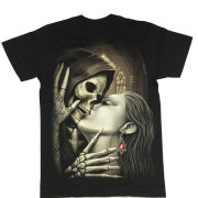 Camiseta beso de la muerte