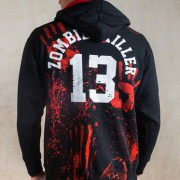 Sudadera zombie killer sangre